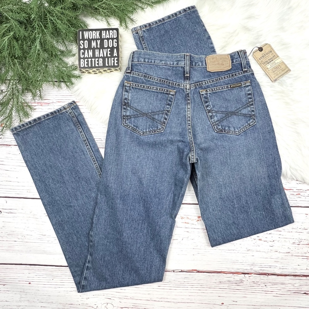 NWT🤩|•STETSON•| No. 1520 Standard Straight Leg Jeans Size W29 L40